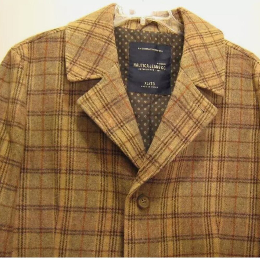 Nautica Jeans Co. Mens Jacket Coat NEW - Picture 3 of 3